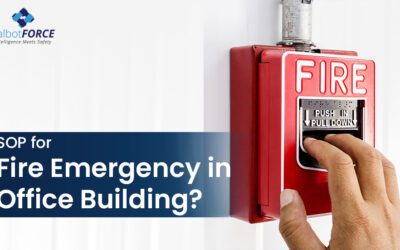 What is the SOP for Fire Emergency in Office Building?